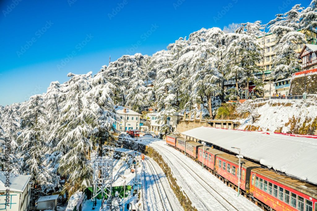 Shimla - snowfall places in India