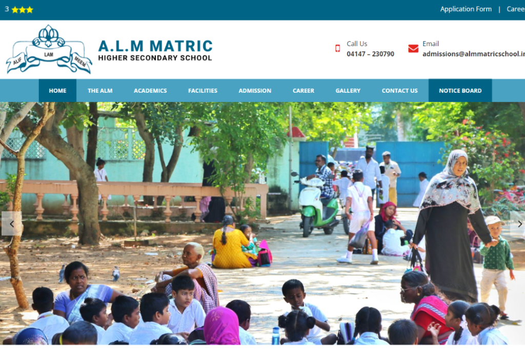 ALM Matriculation Higher Secondary School: A Distinguished Institution in Chennai