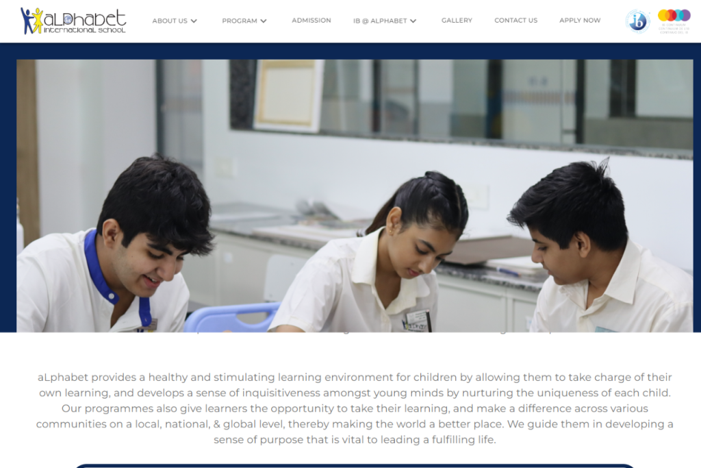 aLphabet International School: Pioneering Education in Chennai
