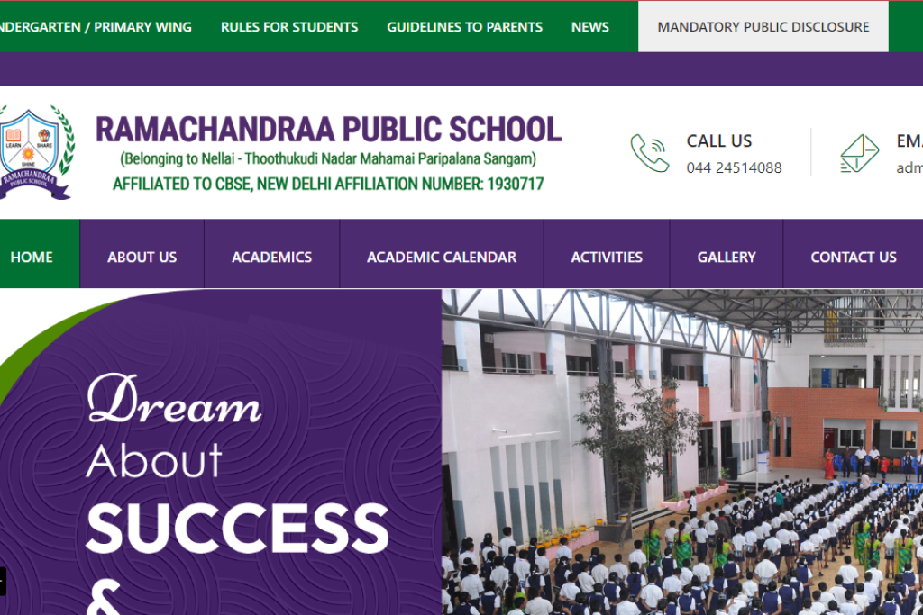 Schools in ECR, Chennai