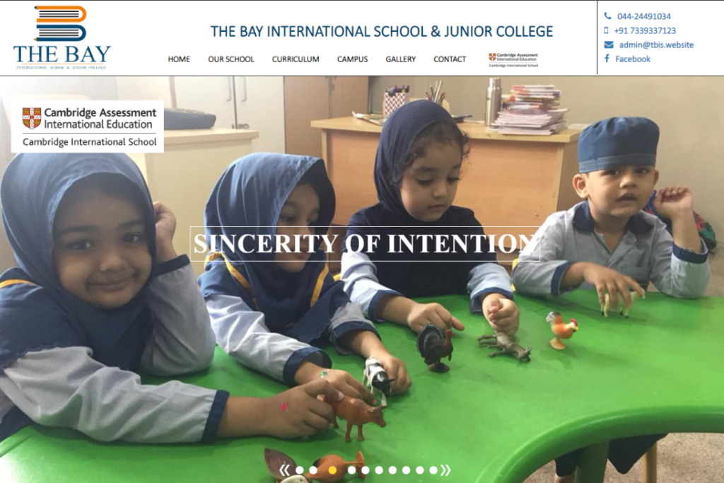 The Bay International School & Junior College: Schools in ECR
