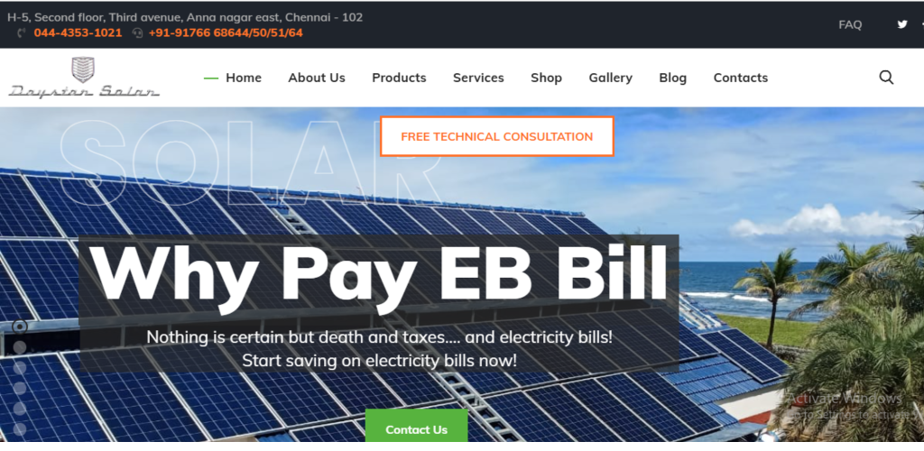 leading Solar Companies in Chennai