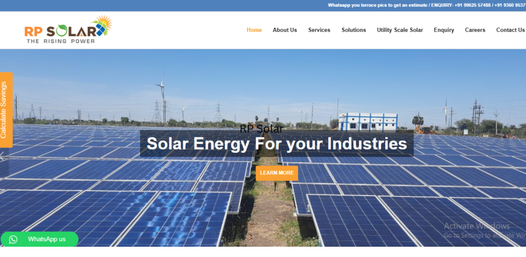 best Solar Companies in Chennai