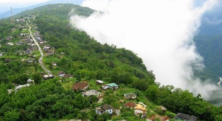 Cherrapunji,Meghalaya Hill Stations in India