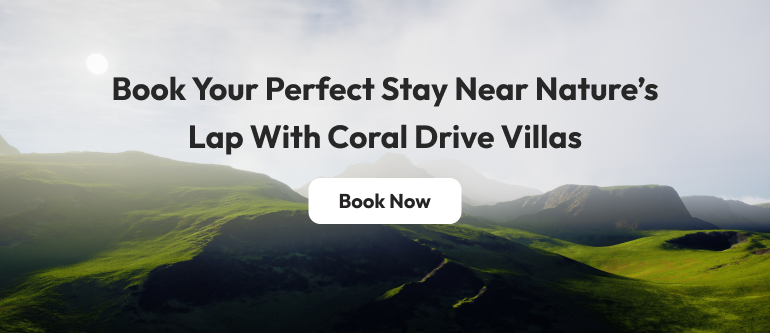 Book your perfect stay near nature’s lap with Coral Drive Villas
