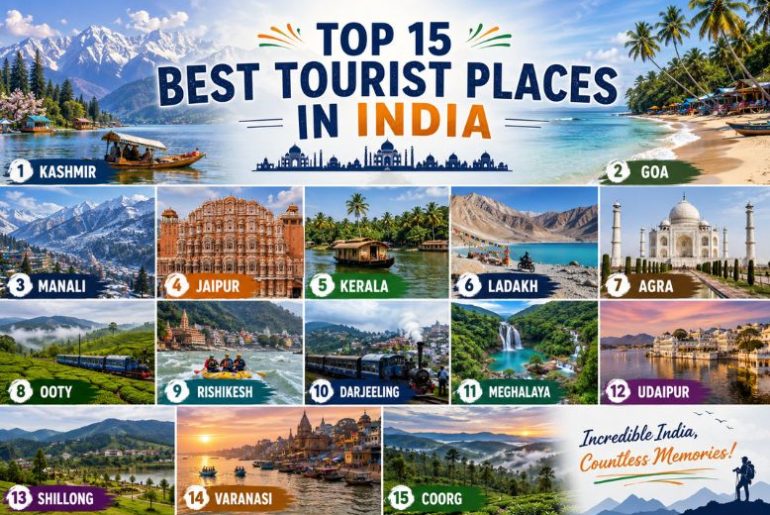 best tourist places in india
